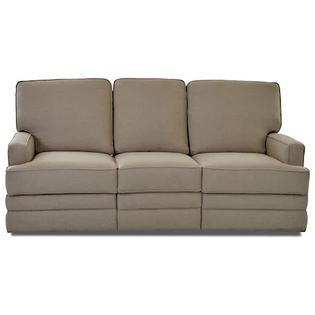 Casual Reclining Sofa